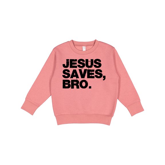 Inktastic Jesus Saves, Bro. Toddler Sweatshirt