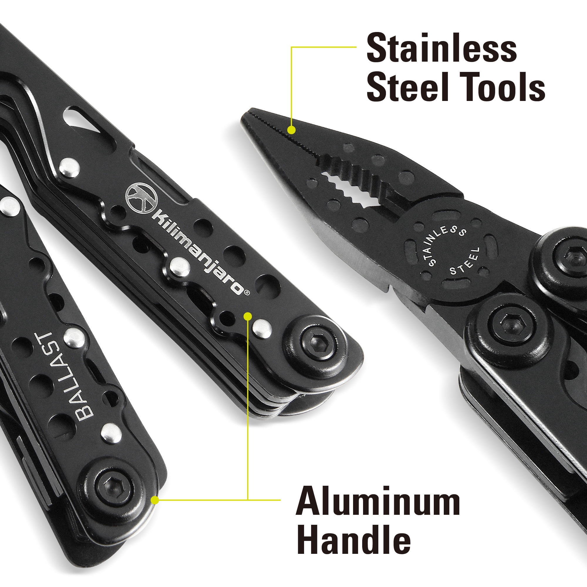 Kilimanjaro 13 In 1 Ballast Black Multi Tool - 910053ECE