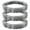 147' 3Pcs, variant on KFFKFF Razor Cables, 147 ft Razor Spiked Wire, 3 Bundles Razor Wire Barrier Razor Barrier, Razor Ribbon Spiked Wire Zinc-Coated Razor Wire Barrier, Bundles Razor for Yard