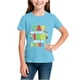 thumbnail image 5 of Blusas y camisas de manga corta con cuello redondo, moda de verano y primavera, para niños, cuello redondo, manga corta, temporada escolar, camiseta estampada, blusa de poliéster para niños, 5 of 5