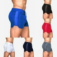 thumbnail image 6 of Mens Fitness Mesh Shorts Running Training Quick-drying Athletic Sprint Shorts, 6 of 7