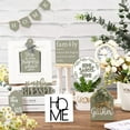 thumbnail image 2 of Janrevotw Summer Tray Decorations Home Tiered Tray Decorations Summer Wooden Logos Rural Farmhouse Decorations Farmhouse Garland Party Decorations, 2 of 4