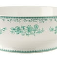 thumbnail image 3 of The Pioneer Woman Agatha Stoneware 11-inch Serving Bowl, Green, 3 of 5