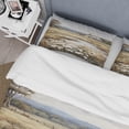 thumbnail image 4 of Designart "Quiet Retreat at the Farmhouse I" Floral Bedding Covert Set - Farm White Landscapes Bed Set With 2 Shams, 4 of 6