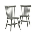 thumbnail image 1 of Sauder New Grange Spindle Back Chairs (2 pk), Pewter Green, 427843, 1 of 5