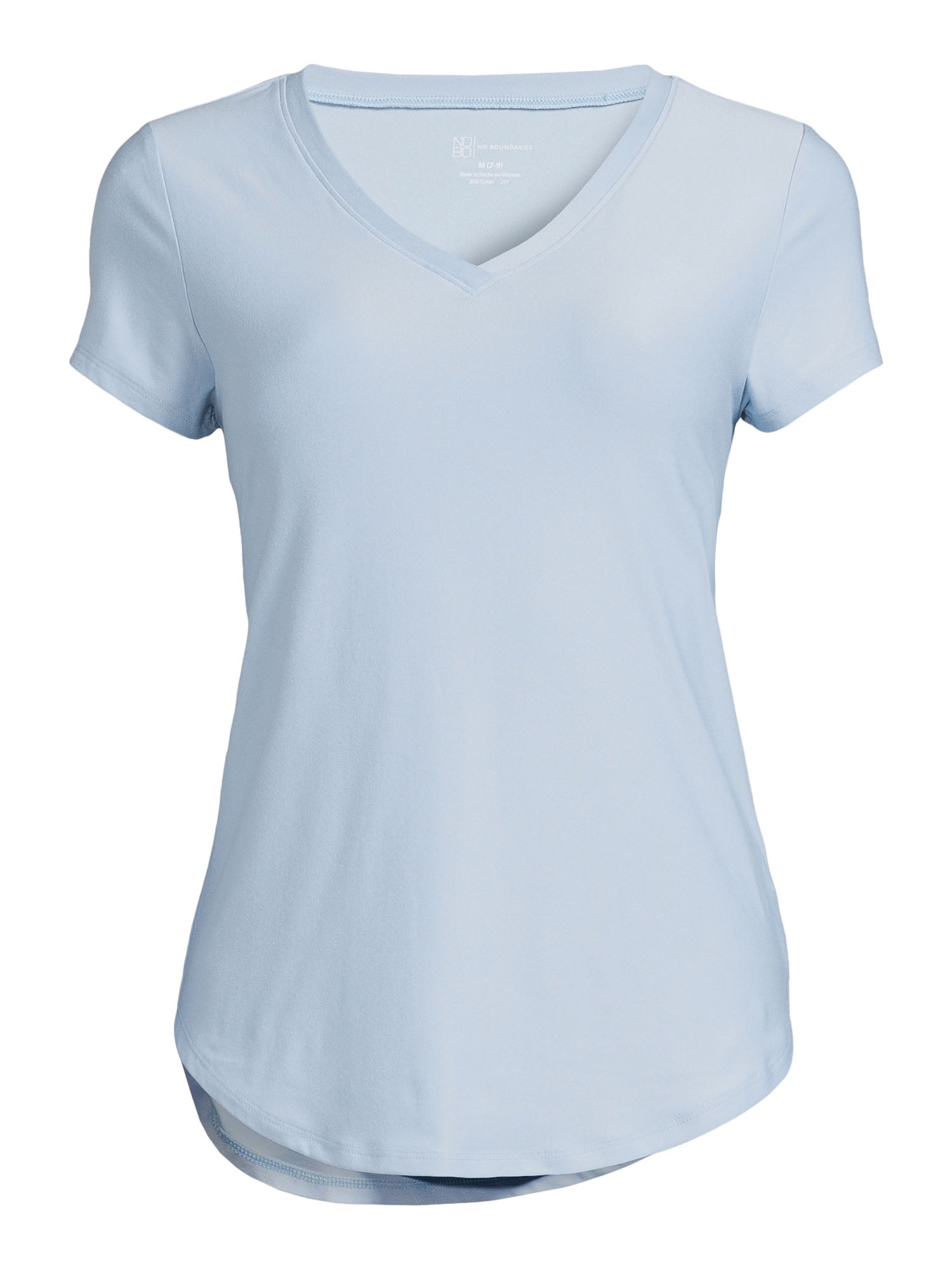 BANDEL V-NECK T-SHIRT⭐UNDER WEAR /size M No Boundaries Juniors Brushed V Neck T-Shirt with Short