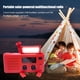 thumbnail image 5 of USB AM/FM Radios Banco de energía Solar Manivela Radio de cuerda de emergencia (Rojo EE. UU.), 5 of 6