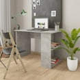 thumbnail image 1 of vidaXL Desk Concrete Grey 110x60x73 cm Engineered Wood, 1 of 4