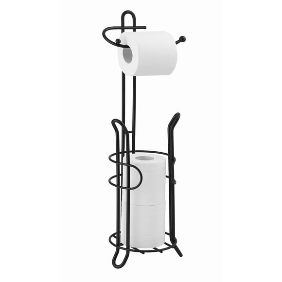 Portarrollos SunnyPoint de acero de 60 cm con almacenamiento para 3 rollos