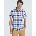 thumbnail image 2 of Real Essentials 3 Pack: Men's Regular-Fit Short Sleeve Woven Button Down Shirt with Pocket (Available in Big & Tall), 2 of 7