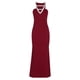 thumbnail image 4 of Vestido largo de fiesta sin tirantes sin espalda con empalme de color sólido sexy de verano para mujer Fridja  bnh298, 4 of 8