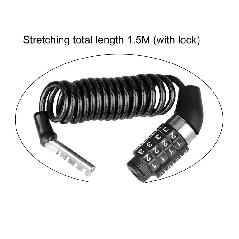 Yoone Password Bicycle Locks Rust-proof Corrosion Resistant Anti