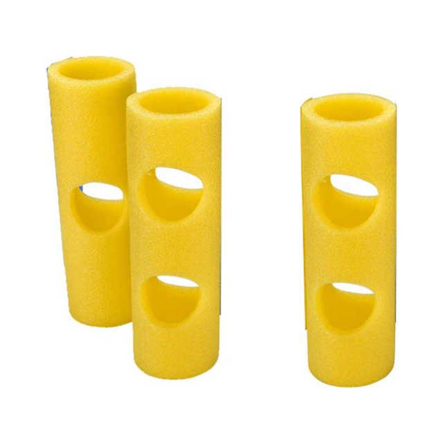 Sonducket 3 uds conector de poste de natación accesorios de piscina simples para el hogar adaptadores de conectores de palo de nadador accesorio Deportes acuáticos amarillo