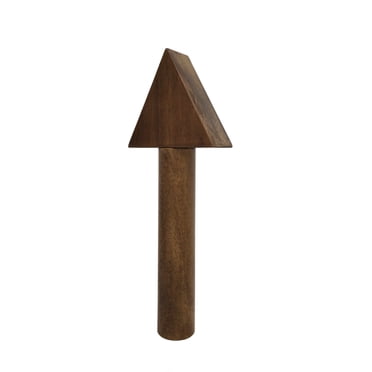 FixtureDisplays® Dessus Triangulaire avec Poignée Ronde Poignée de Robinet de Bière en Bois Entête de Poignée de Fût Marqueur de Brouillon de Pub pour Robinet Marque Générique pour Embout Commande 16681 16684