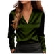 thumbnail image 1 of Camisetas de Manga Larga para las Mujeres de Moda Sólido Casual Suelto Cardigan Superior, Poliéster Suave Invierno Primavera Desgaste, 1 of 7