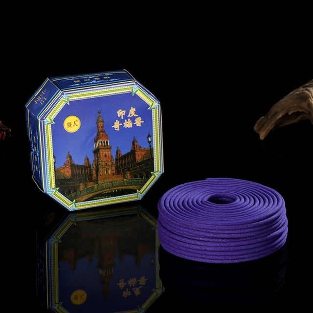 Xiao Hua Quemador de incienso en espiral, diseño en espiral, con aroma natural chino para una fragancia duradera, Kinan