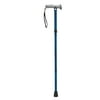 Drive Medical Adjustable Lightweight Folding Cane with Gel Hand Grip, Blue Crackle