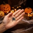 thumbnail image 4 of Clearance Under $1.19! 6 Pack Halloween Spider Props, 3 Styles Realistic Plastic Spiders, for Party Decor and Pranks, 4 of 6