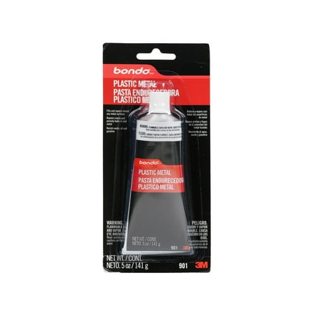 Bondo Plastic Metal, 00901, 5 oz, 1 Tube