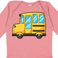 thumbnail image 4 of Inktastic Cute School Bus Boys or Girls Long Sleeve Baby Bodysuit, 4 of 5