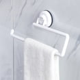 thumbnail image 1 of RuiJiao Clearance Wall Mounted Kitchen Tissue Rack Lazy Cloth Cabinet Non Perforated Roll Paper Hanger Can Be Used For Suction Cup Installation In Bathroom And Kitchen, 1 of 6