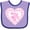Lavender and Purple, variant on Inktastic Mimi's Sweetie Pie with Pink Hearts Boys or Girls Baby Bib