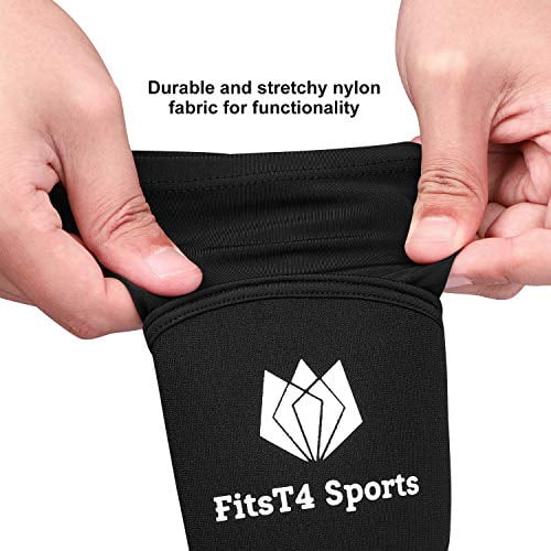 FitsT4 Volleyball Arm Sleeves Passing Forearm Sleeves with Protection Pad and T 