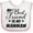 White and Pink, variant on Inktastic My Best Friend is My Mawmaw with Hearts Boys or Girls Baby Bib