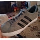 thumbnail image 5 of Adi - das Lace-Up Suede Nubuck Gray Low Skateboard Shoes Mens 10 Black Stripe CLEAN, 5 of 6