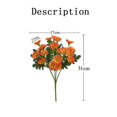 thumbnail image 3 of Outdoor Flowers Artificial for Porch, Fuchsia Faux Blooms, Uv Protection, Artificial Flowers for Decoration, Outdoor Patio Decor, 1 Pc Bundle, 3 of 7