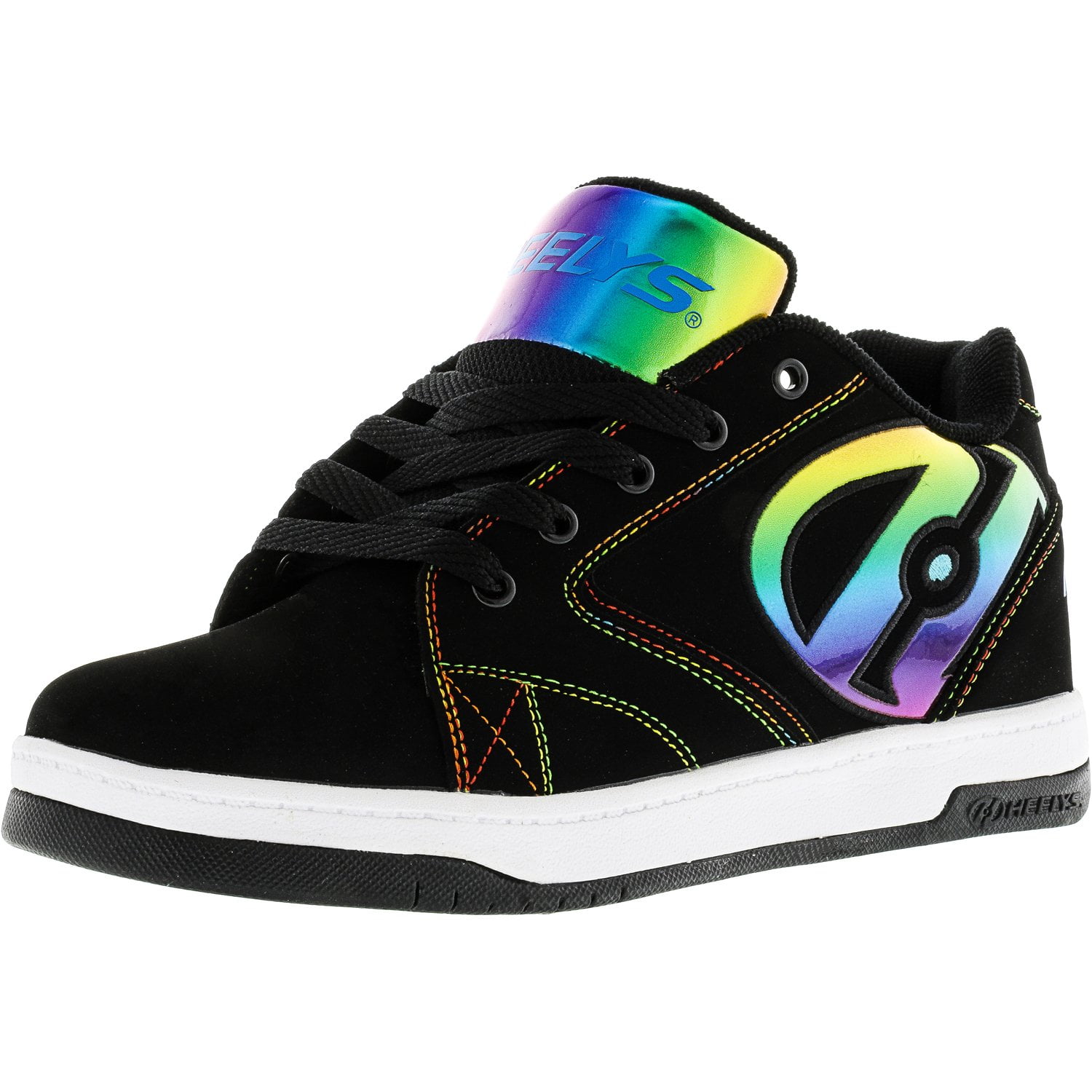 Heelys Propel 2.0 Black / Rainbow Foil AnkleHigh Suede
