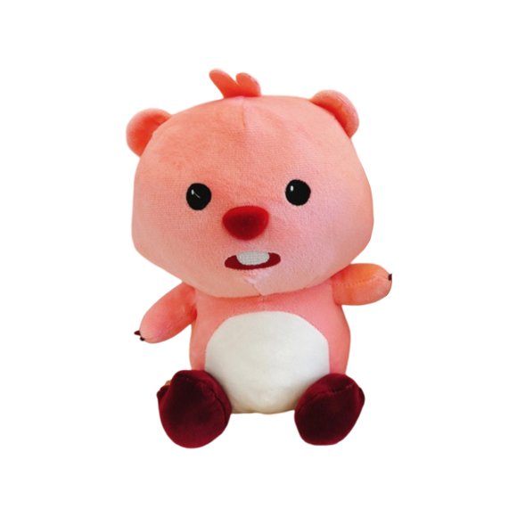 MVRLSH Under 10$ 11" Beaver Plush Toy Figure Pororo Cute Soft Stuffed Plushies Doll Kids Birthday Gift