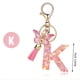 thumbnail image 2 of Colgante Tipo F para Mujer, con Letra Rosa, Cristal Epoxi, A, 2 of 5