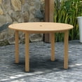 thumbnail image 3 of Amazonia Meadow Breeze 5-Piece Teak Finish Wood 100% FSC Patio Dining Set, 3 of 14