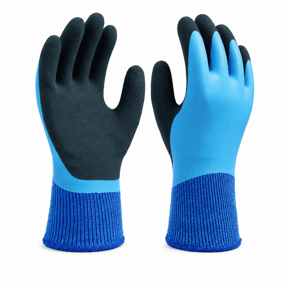2 Pairs Winter Work Gloves for Men and Women, Freezer Gloves for Work Below Zero, Thermal Insulated, Super Grip