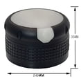 thumbnail image 2 of 5pcs High Temperature Resistant Oven Knobs - 50mm for Gas Stove, 2 of 9