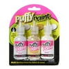 Puffy Paint Silver, Gold, & White 3D Paint Pack, 3 Count