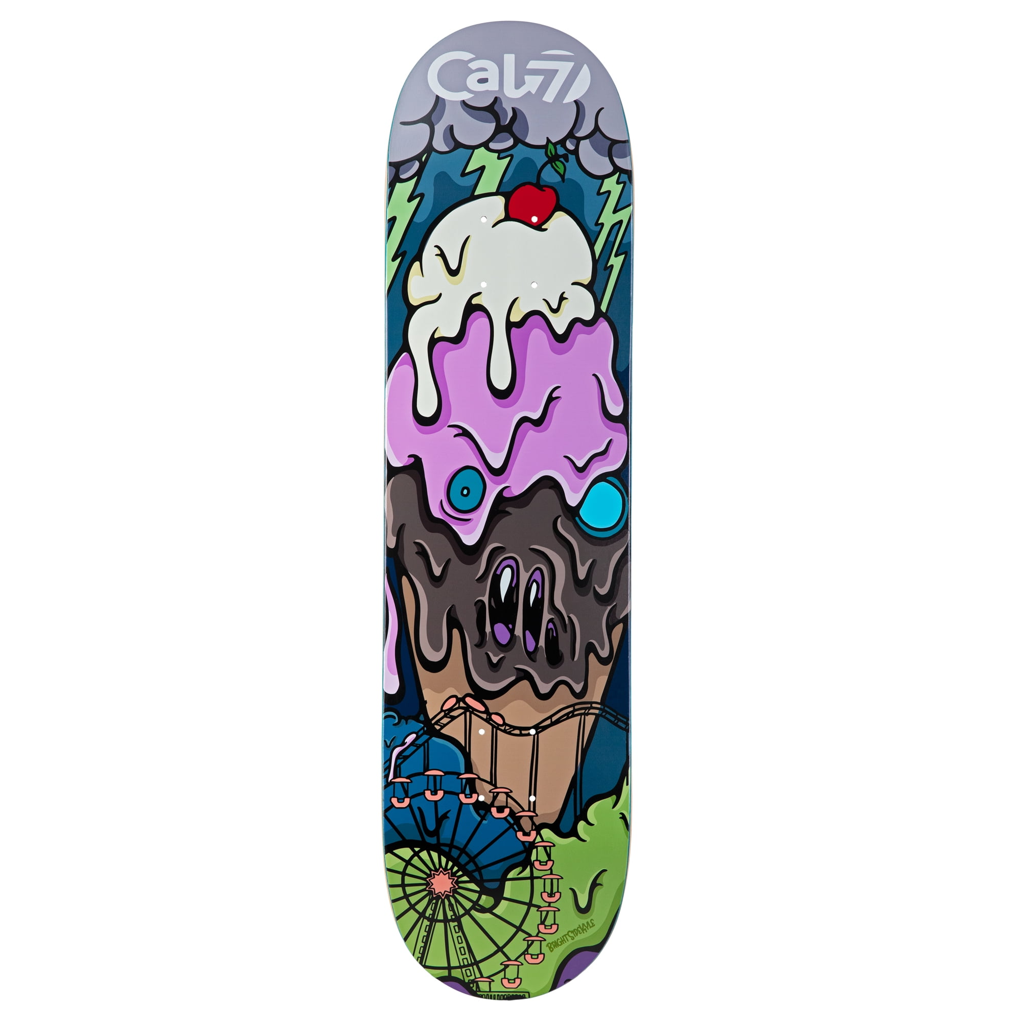 Cal 7 Monster Art Cold-Press Skateboard in 8.25" and 8.5" size (Scream, - Walmart.com