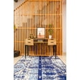 thumbnail image 2 of Furnish My Place Abstract Design Area Rug - 2 ft. x 4 ft., Navy, Floor Rug with Rustic Print, 2 of 7