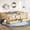 Light Natural, variant on URTR Full Size Low Floor Bed with Safety Staircase, Built-in Storage Drawers and Bookshelves, High-Quality Safety Rails for Secure Sleep and Play, Light Natural
