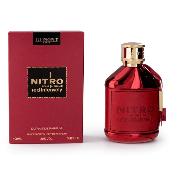 Dumont Men's Nitro Red Intensely EDP Spray 3.4 oz Fragrances 3760060769565