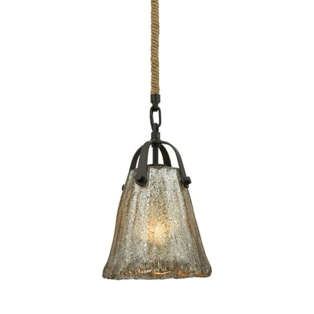 

Elk Home Hand Formed Glass 7 Wide 1-Light Mini Pendant - Oil Rubbed Bronze