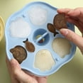 thumbnail image 1 of MesaSe Moule à Gâteau Vapeur Patte de Chat pour Enfants Moule à Gâteau de Riz Fait Maison Moule à Fromage pour Ranger Nourriture pour Bébé Desserts Collations, 1 of 3