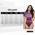 thumbnail image 6 of Lsque Sunset Truck Highway Women's Crew Neck Short Sleeve Bodysuit Basic T Shirts Tops Onesie Adult Cute Pajama-Small, 6 of 8