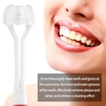 thumbnail image 4 of Cepillo De Dientes Sensorial Para Autismo De 3 Caras Cepillo De Dientes De Viaje De Tres Cerdas Para Necesidades Especiales Cepillo De Dientes Ligero Portátil En Forma De U De 3 Caras Cepillo De Dient Muyoka Hogar, 4 of 7