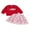 Red, variant on BemeyourBBs Toddler Baby Girl Valentines Day Outfit Heart Long Sleeve Sweatshirt and Tulle Tutu Skirt 2 Piece Spring Clothes Set