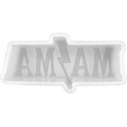 Mama Lightning Bolt Mom Life Freshie Silicone Mold for Scented Aroma Beads 1.75 T x 3.8 W x 0.8 inches D Southern Country Lightening Leopard Resin, Candle, Soap, Oven Safe Heat Resistant to 400 F