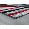 thumbnail image 3 of United Weavers Drachma Attica Modern Abstract Area Rug, Red, 7'10" x 10'6", 3 of 5