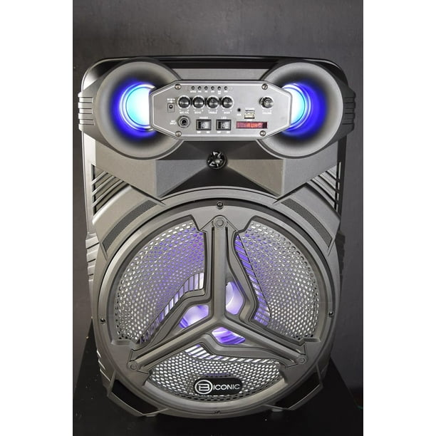 Biconic BC SW 15 101 BK Party Sound Wireless Speaker With Flashing