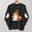 Black, variant on BRGZLK Womens Halloween Sweatshirts Cute Ghost Pumpkin Print Crewneck Long Sleeve Pullover Tops Oversized Fleece Lined Sweaters Top Funny Y2k Fall Clothes Gray XL
